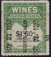 US Revenues #RE196a Used VF